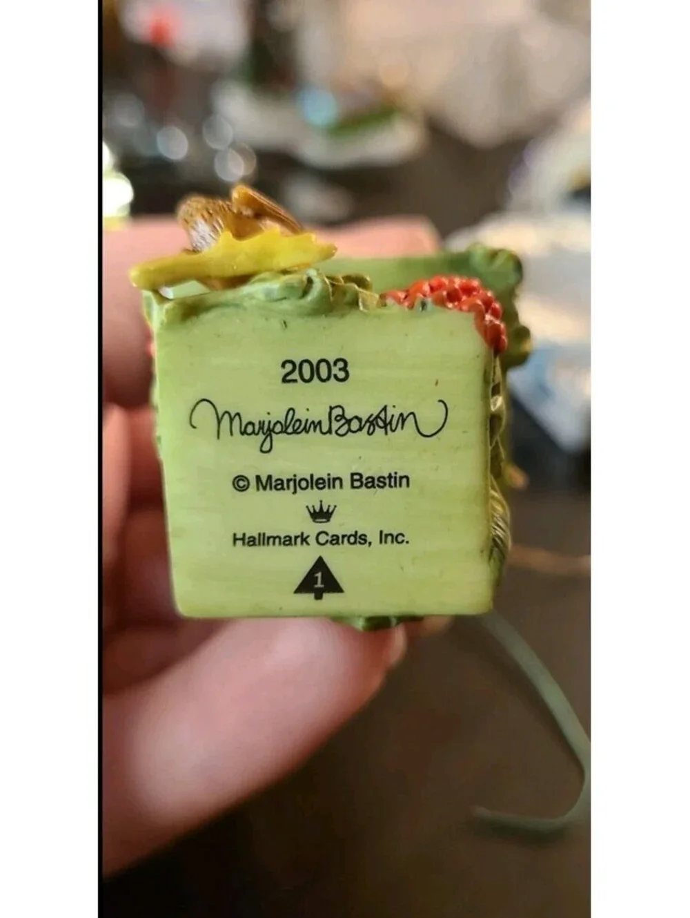 2003 Hallmark Keepsake Nature’s Sketchbook 1 Birdhouse Ornament Marjolein Bastin